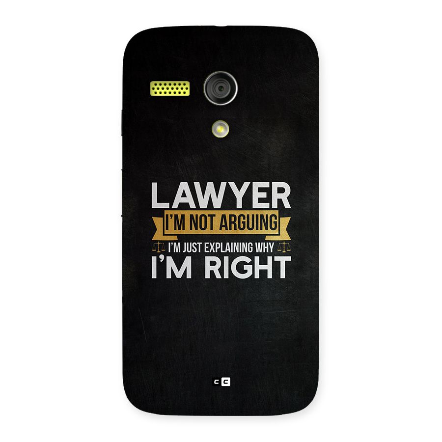 Lawyer Explains Back Case for Moto G