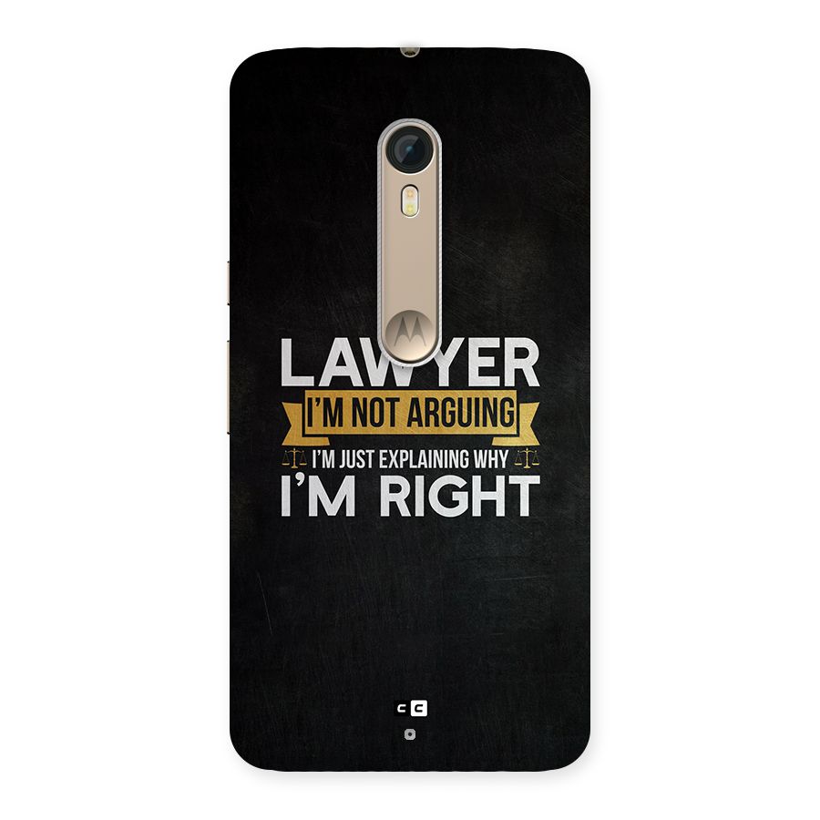 Lawyer Explains Back Case for Moto X Style