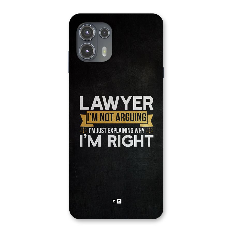 Lawyer Explains Back Case for Motorola Edge 20 Fusion