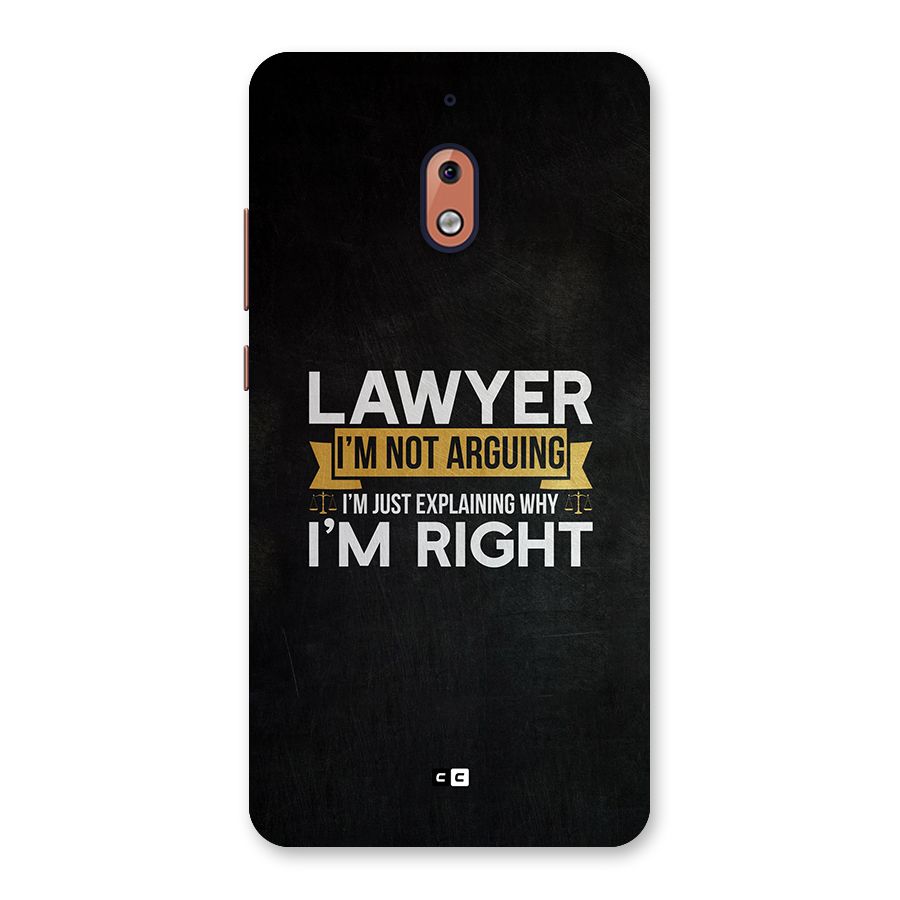 Lawyer Explains Back Case for Nokia 2.1