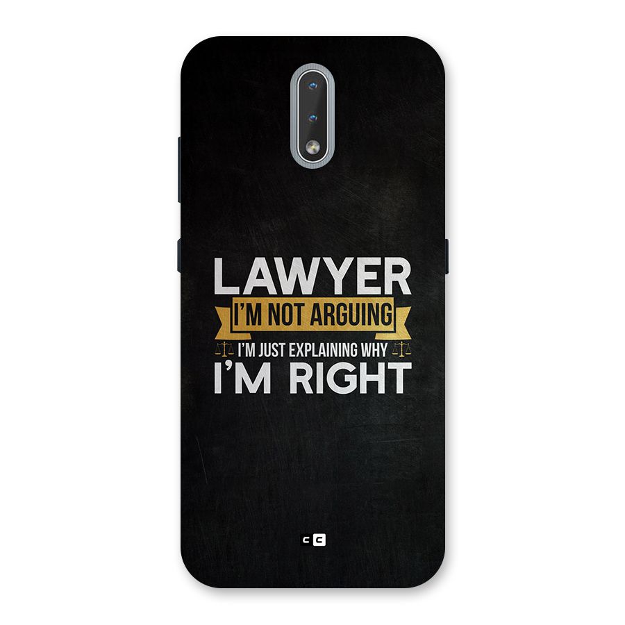 Lawyer Explains Back Case for Nokia 2.3