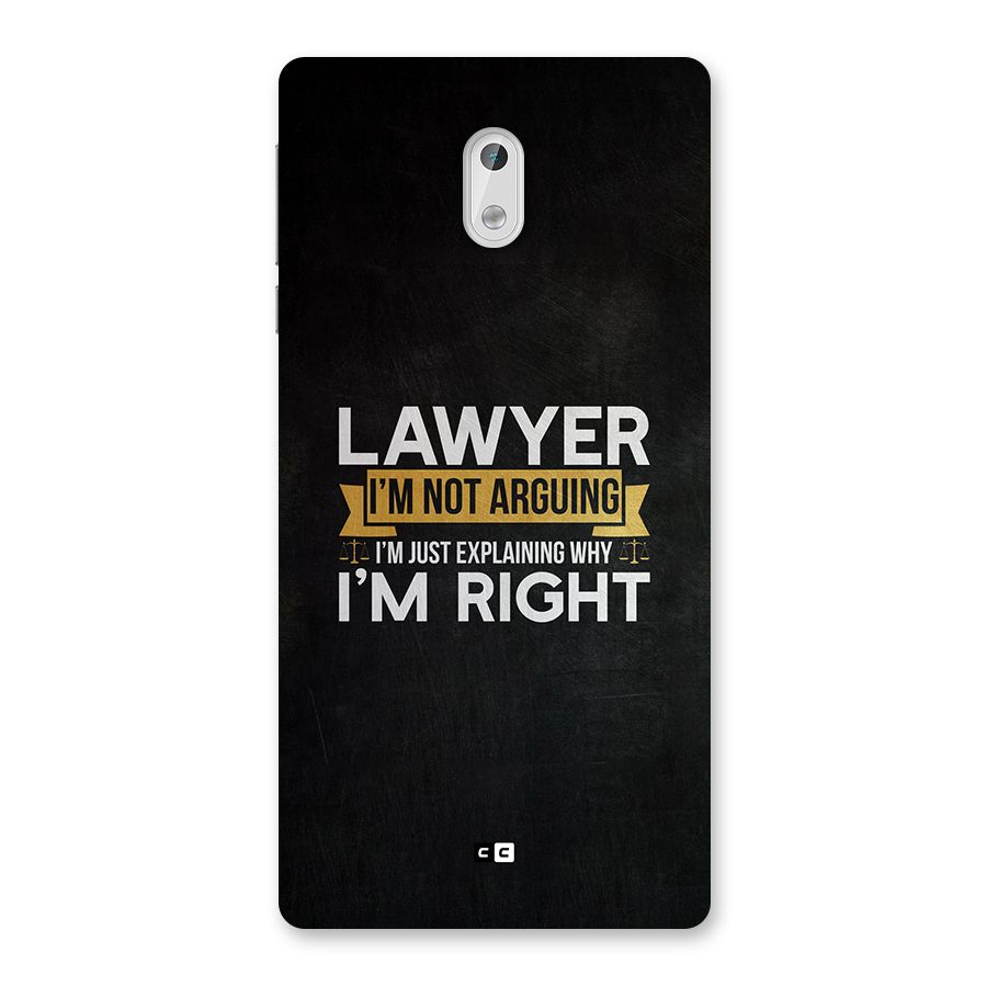 Lawyer Explains Back Case for Nokia 3