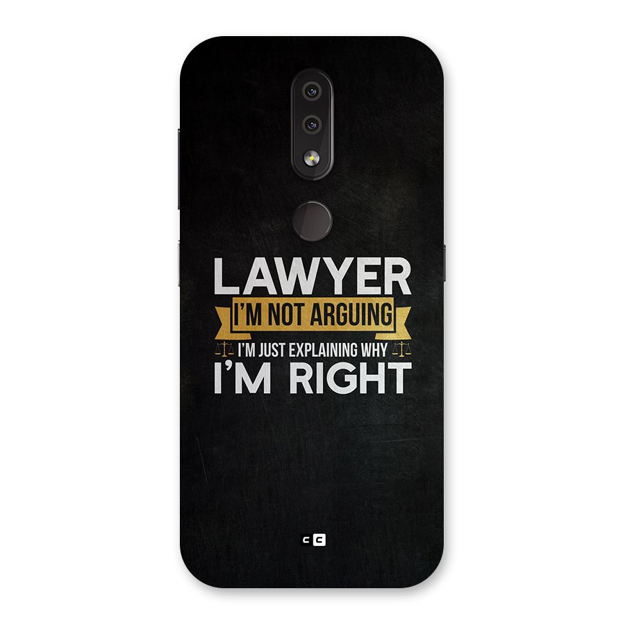 Lawyer Explains Back Case for Nokia 4.2