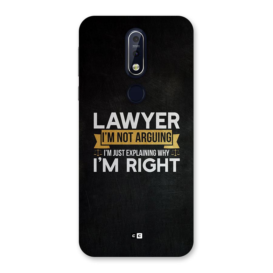 Lawyer Explains Back Case for Nokia 7.1