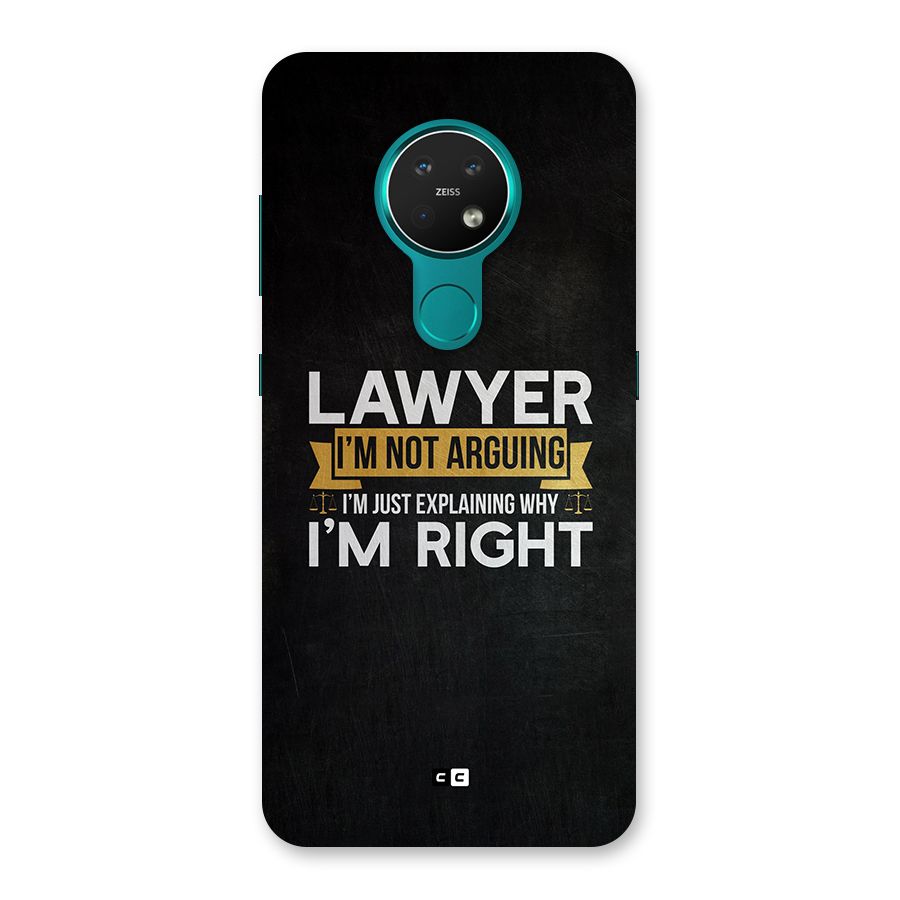 Lawyer Explains Back Case for Nokia 7.2