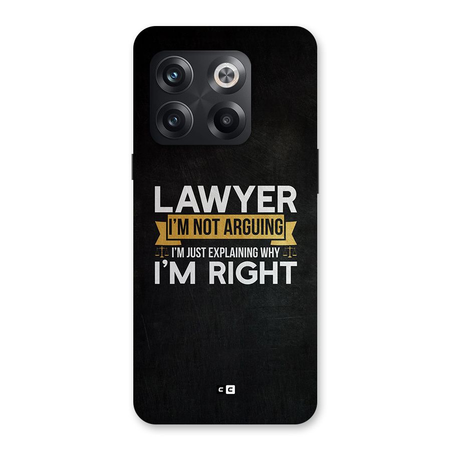 Lawyer Explains Back Case for OnePlus 10T