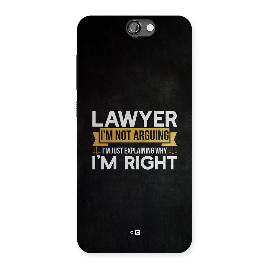 Lawyer Explains Back Case for One A9