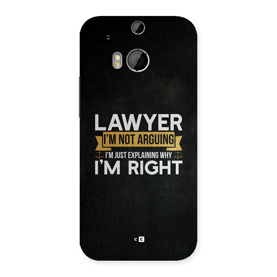 Lawyer Explains Back Case for One M8