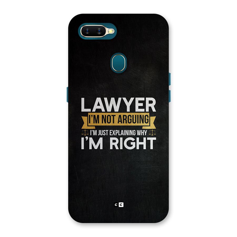Lawyer Explains Back Case for Oppo A12s