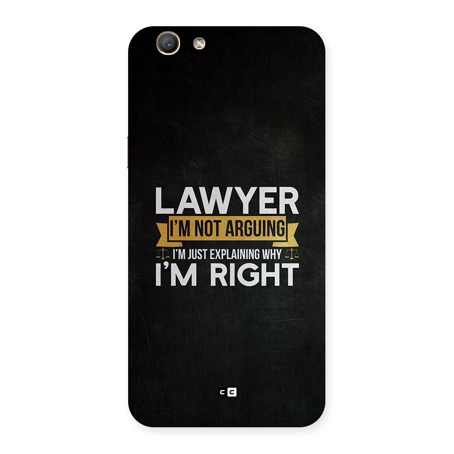 Lawyer Explains Back Case for Oppo A59