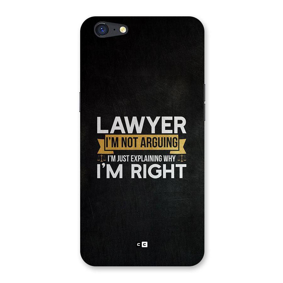 Lawyer Explains Back Case for Oppo A71