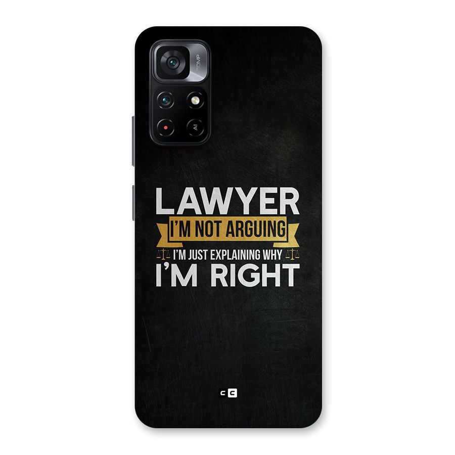 Lawyer Explains Back Case for Poco M4 Pro 5G