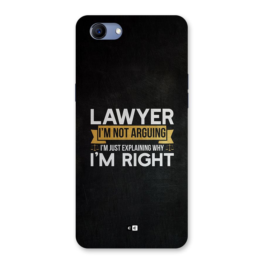 Lawyer Explains Back Case for Realme 1