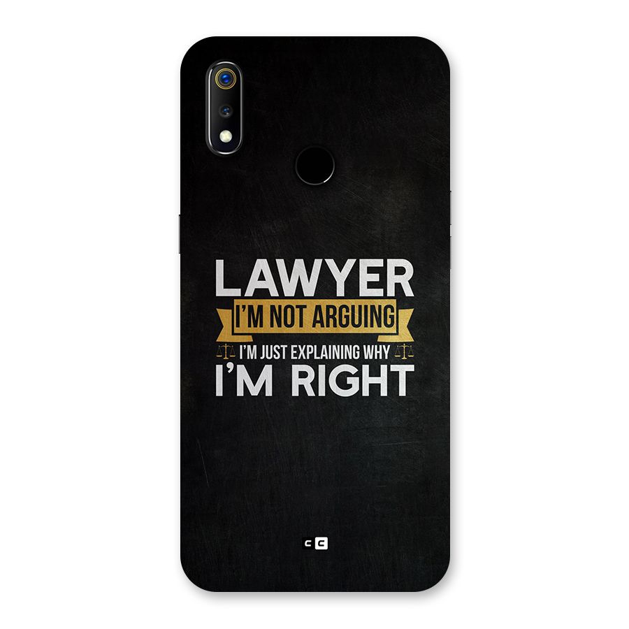 Lawyer Explains Back Case for Realme 3