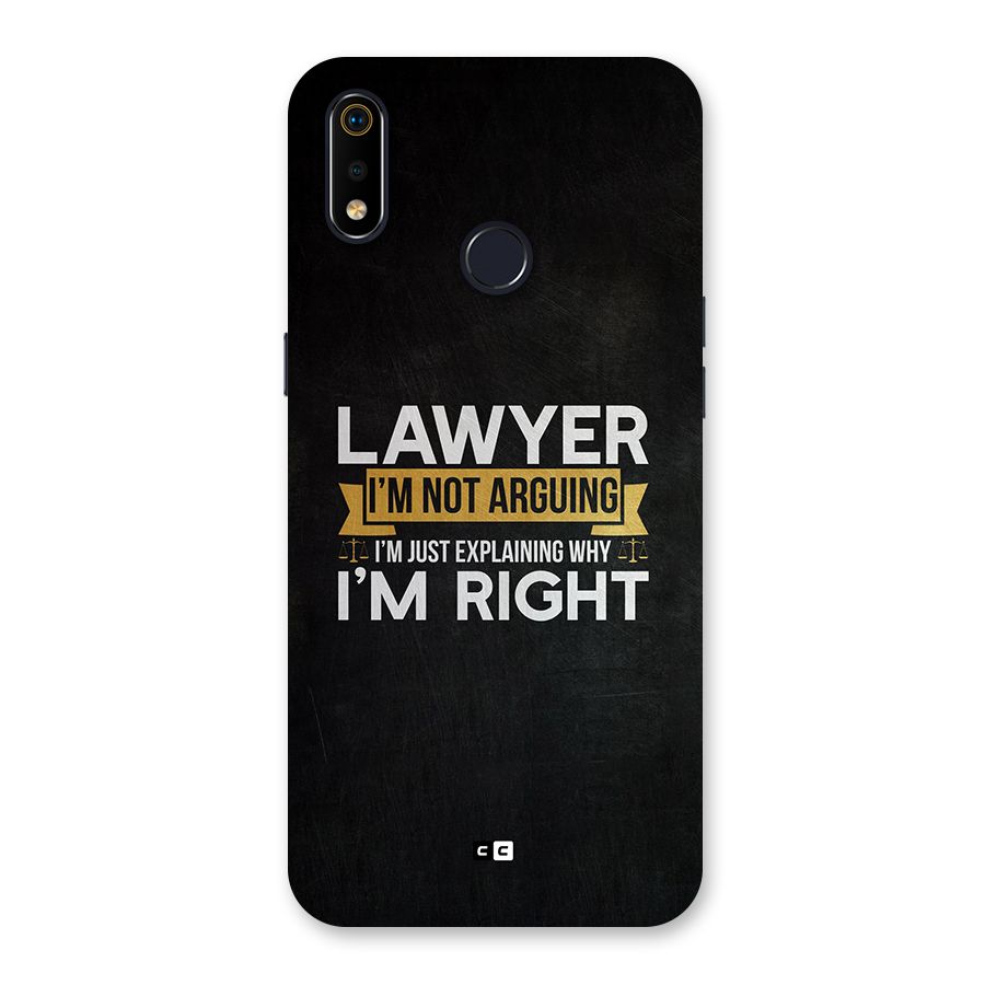 Lawyer Explains Back Case for Realme 3i