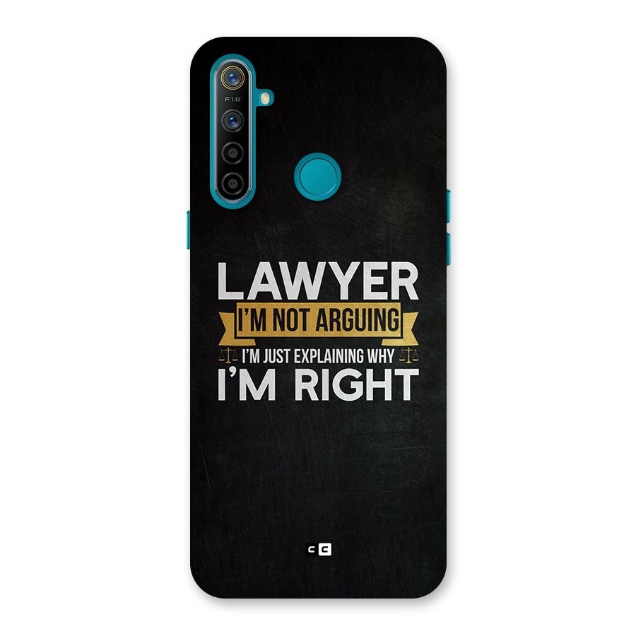 Lawyer Explains Back Case for Realme 5i