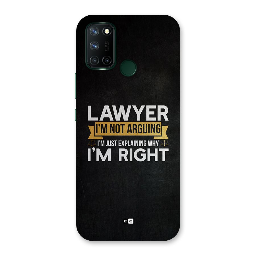Lawyer Explains Back Case for Realme C17