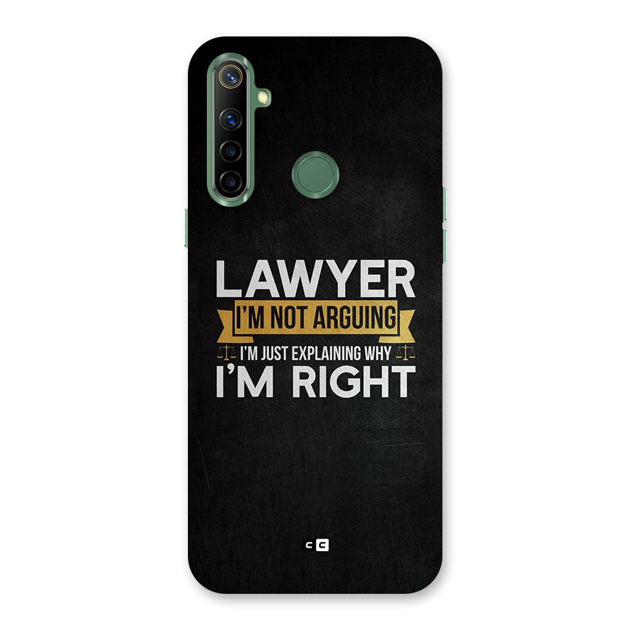Lawyer Explains Back Case for Realme Narzo 10