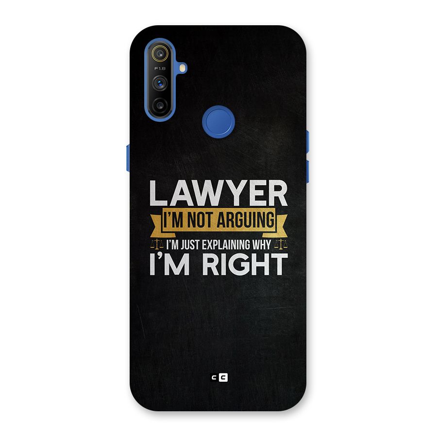 Lawyer Explains Back Case for Realme Narzo 10A