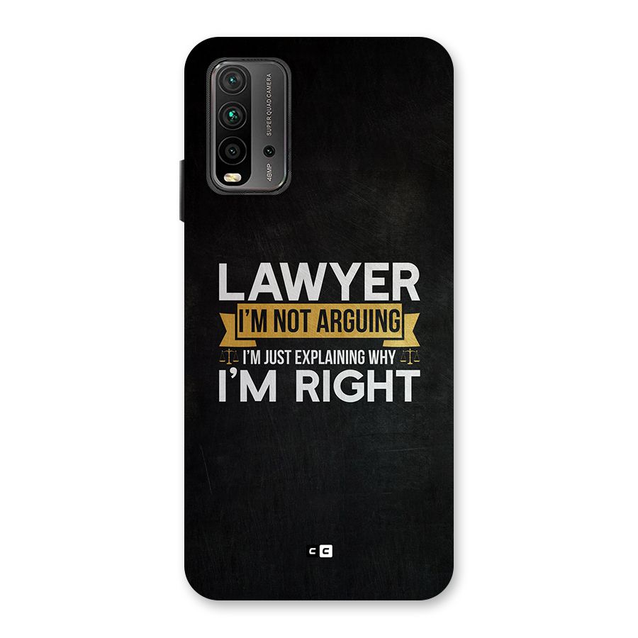 Lawyer Explains Back Case for Redmi 9 Power