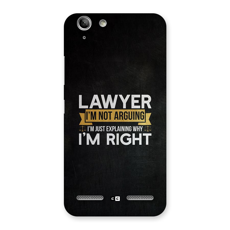 Lawyer Explains Back Case for Vibe K5 Plus