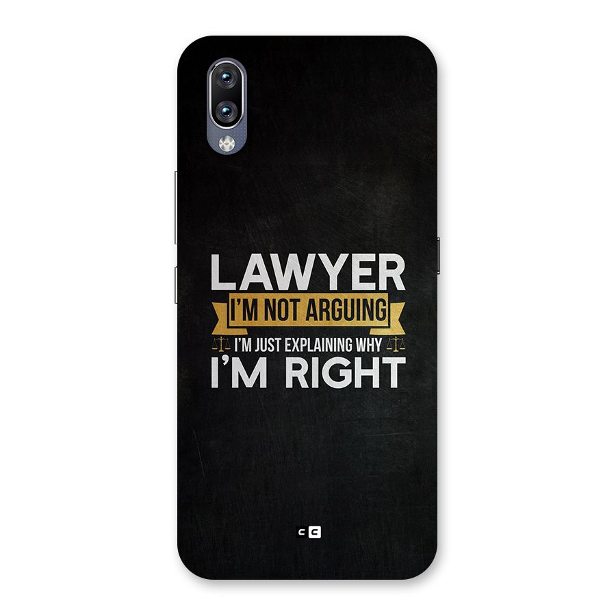 Lawyer Explains Back Case for Vivo NEX
