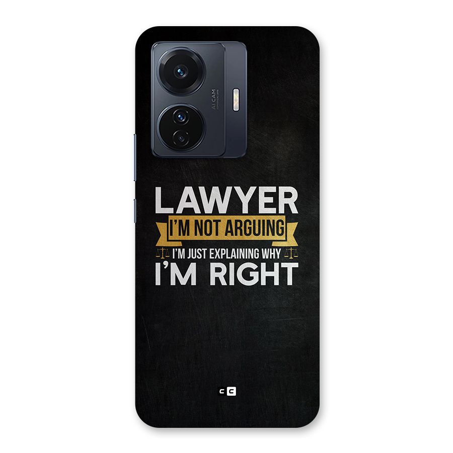 Lawyer Explains Back Case for Vivo T1 Pro