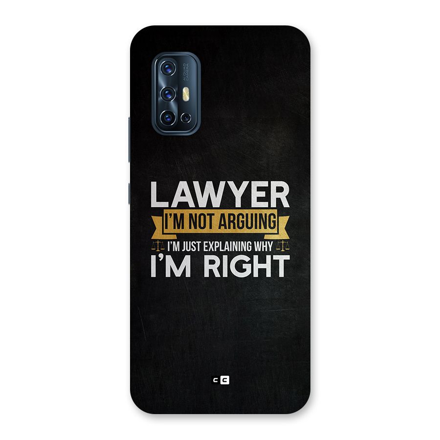 Lawyer Explains Back Case for Vivo V17