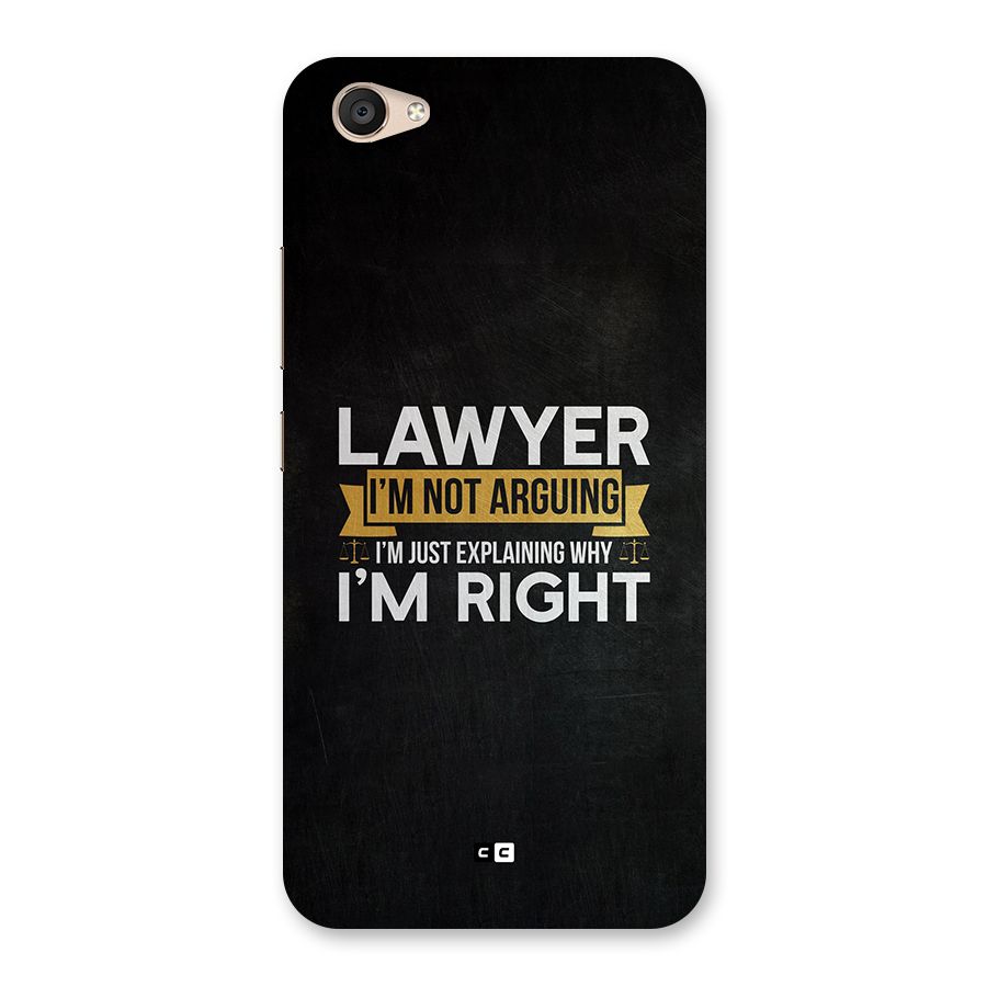 Lawyer Explains Back Case for Vivo V5 Plus