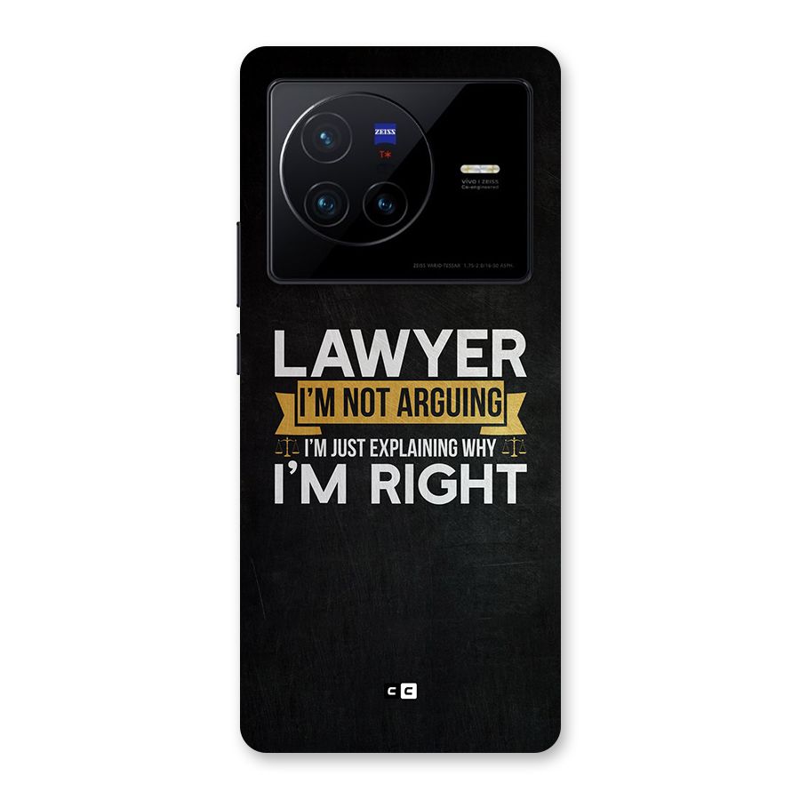 Lawyer Explains Back Case for Vivo X80
