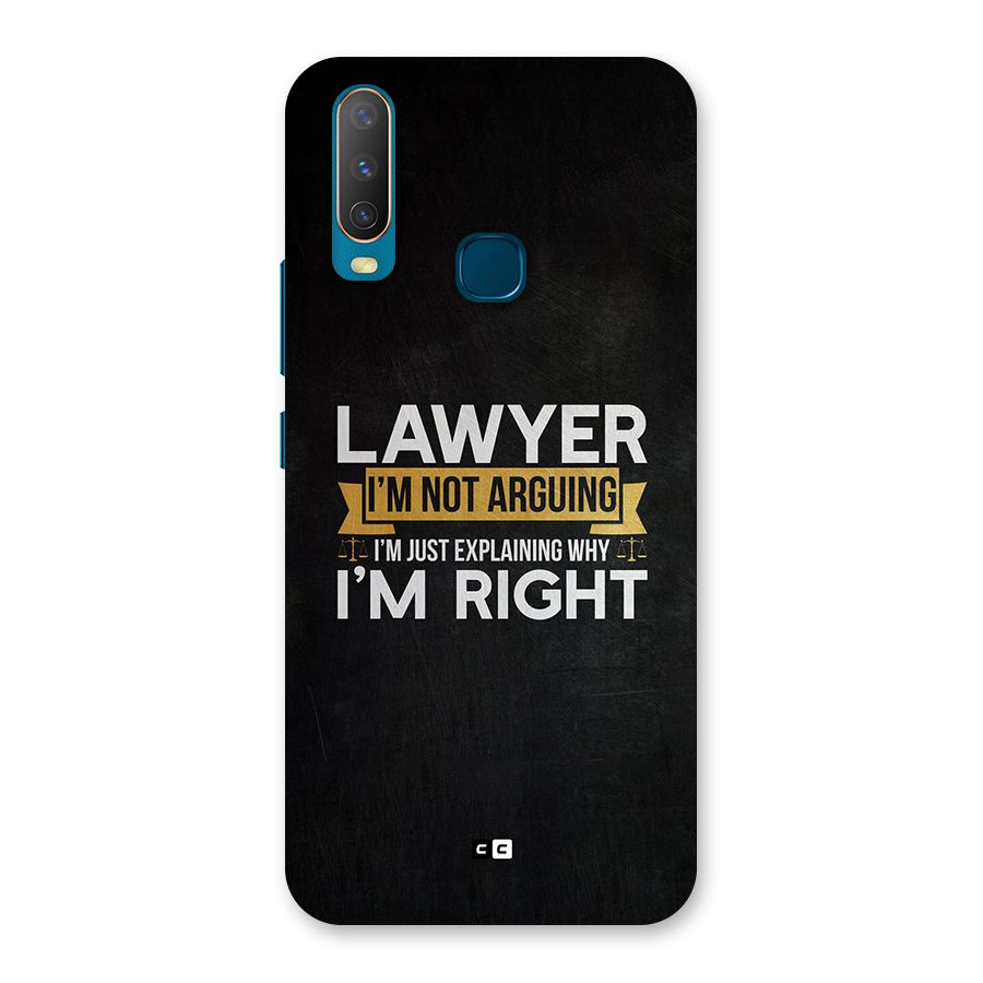 Lawyer Explains Back Case for Vivo Y11