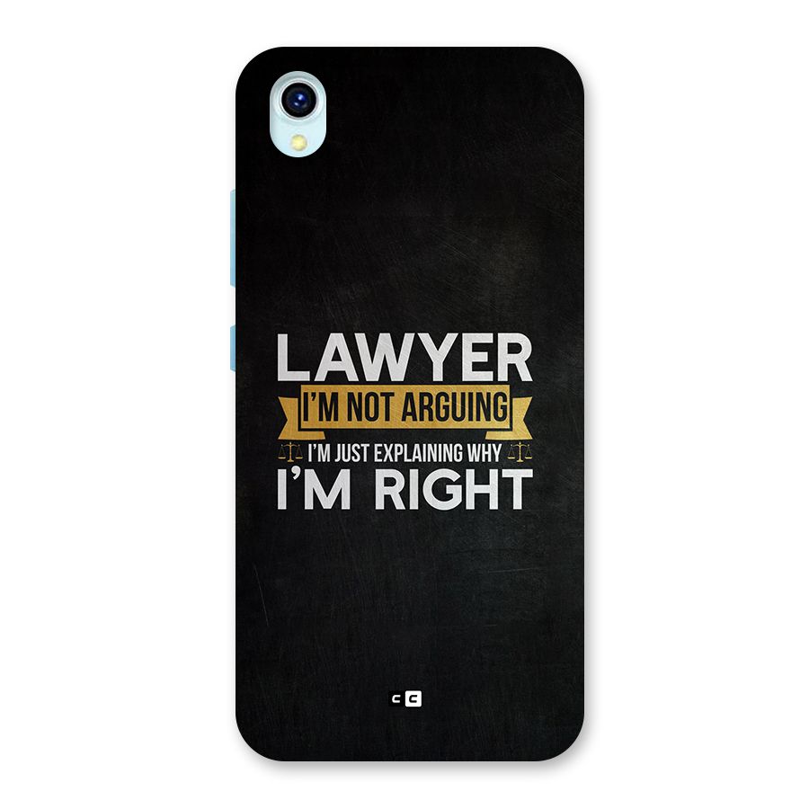 Lawyer Explains Back Case for Vivo Y1s