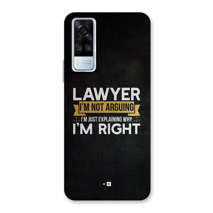 Lawyer Explains Back Case for Vivo Y31