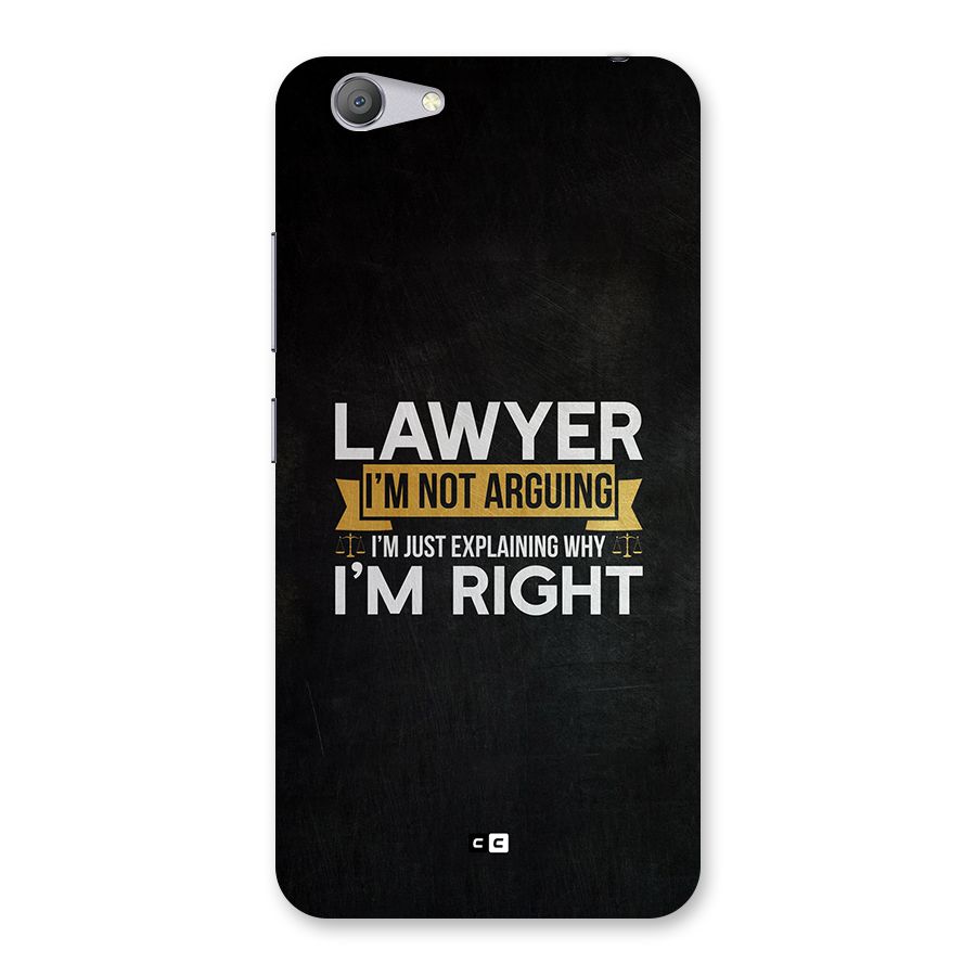 Lawyer Explains Back Case for Vivo Y53