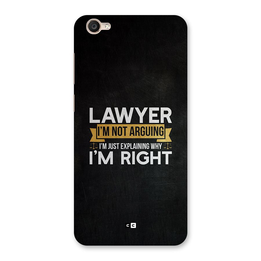 Lawyer Explains Back Case for Vivo Y55