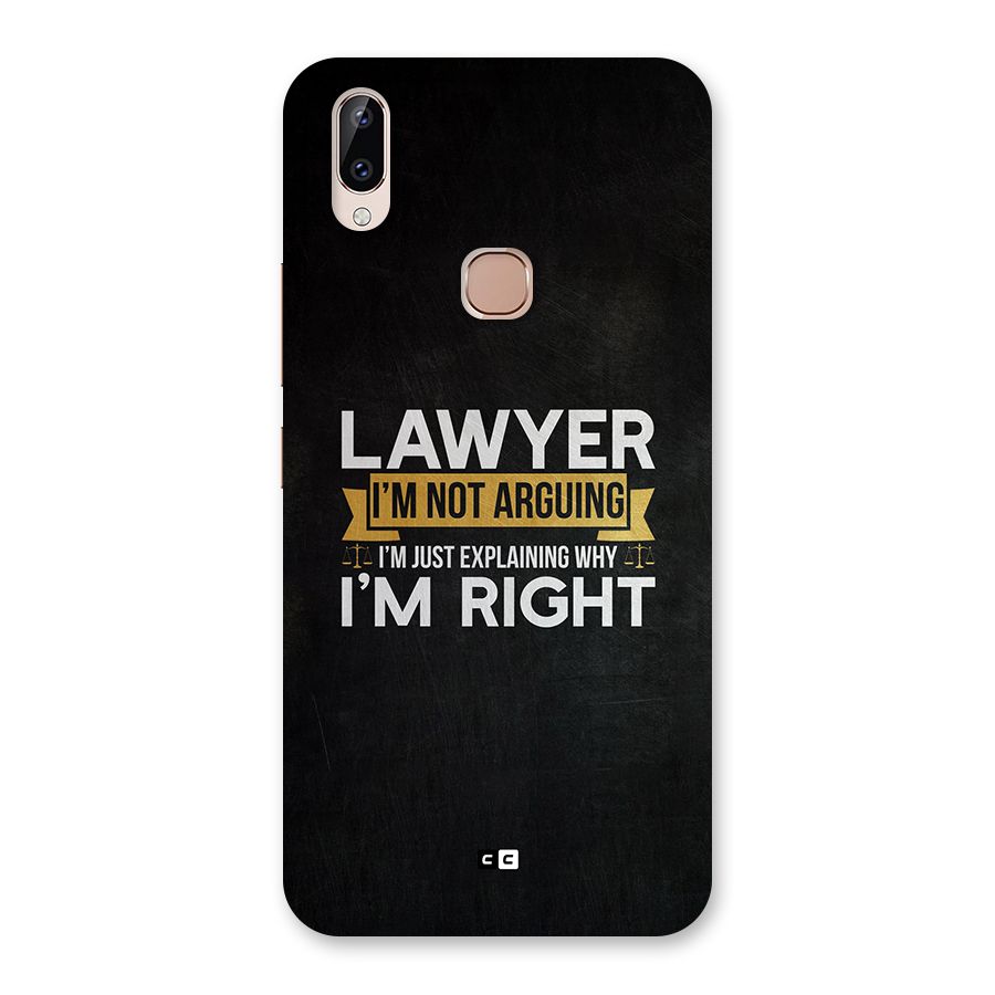 Lawyer Explains Back Case for Vivo Y83 Pro