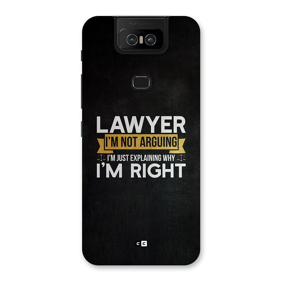 Lawyer Explains Back Case for Zenfone 6z