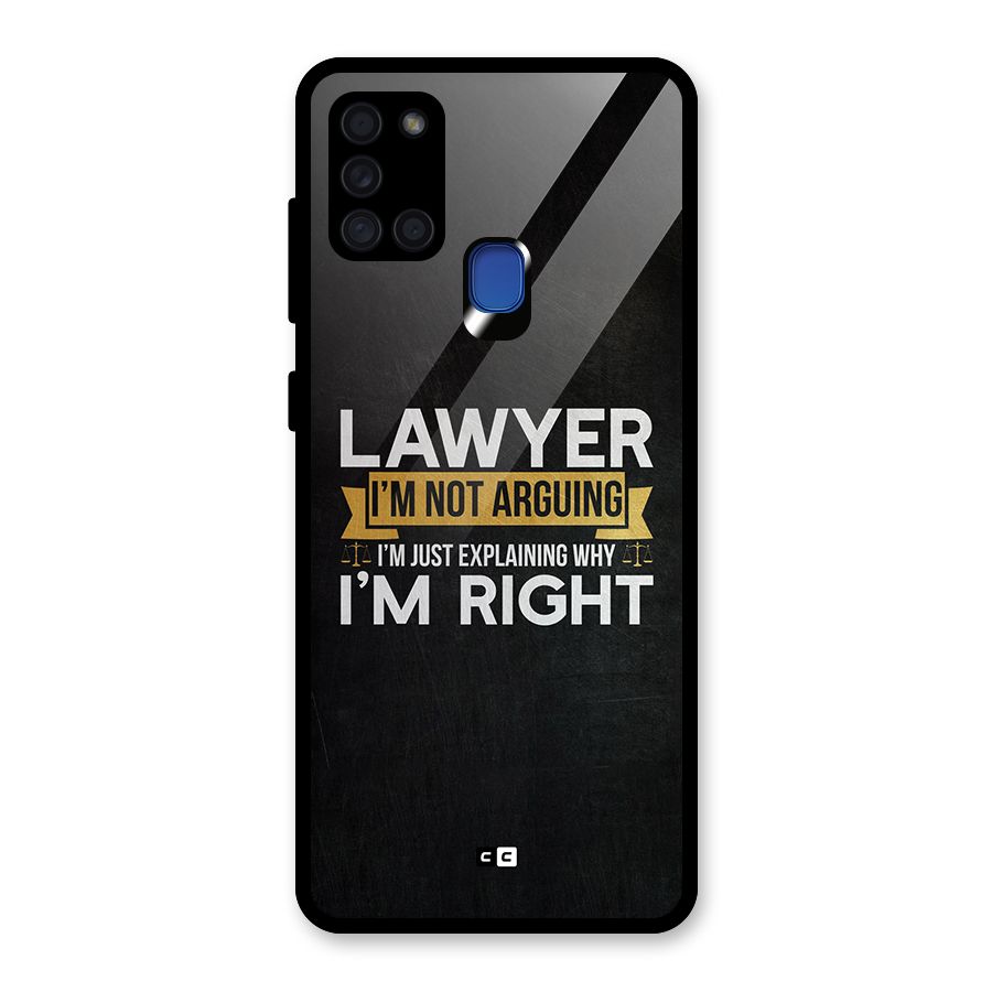 Lawyer Explains Glass Back Case for Galaxy A21s