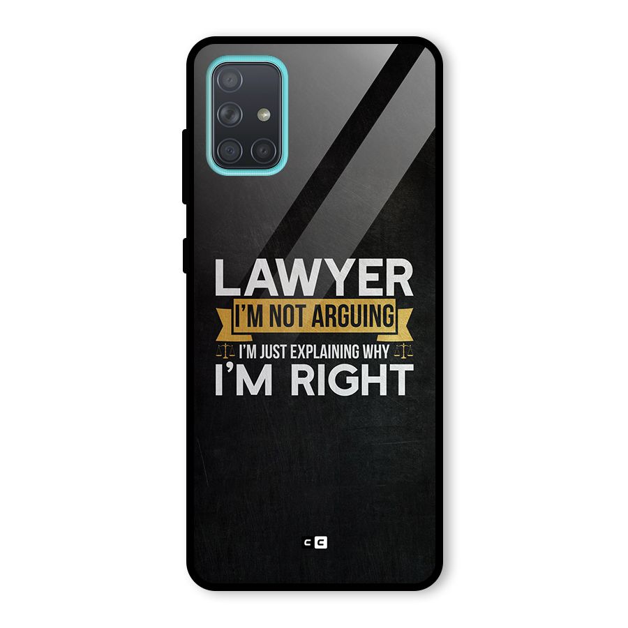Lawyer Explains Glass Back Case for Galaxy A71