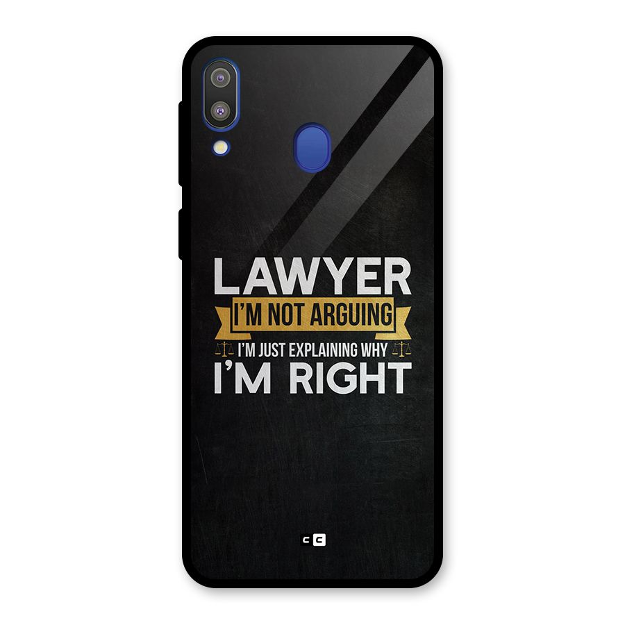 Lawyer Explains Glass Back Case for Galaxy M20