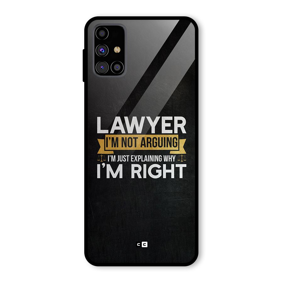 Lawyer Explains Glass Back Case for Galaxy M31s