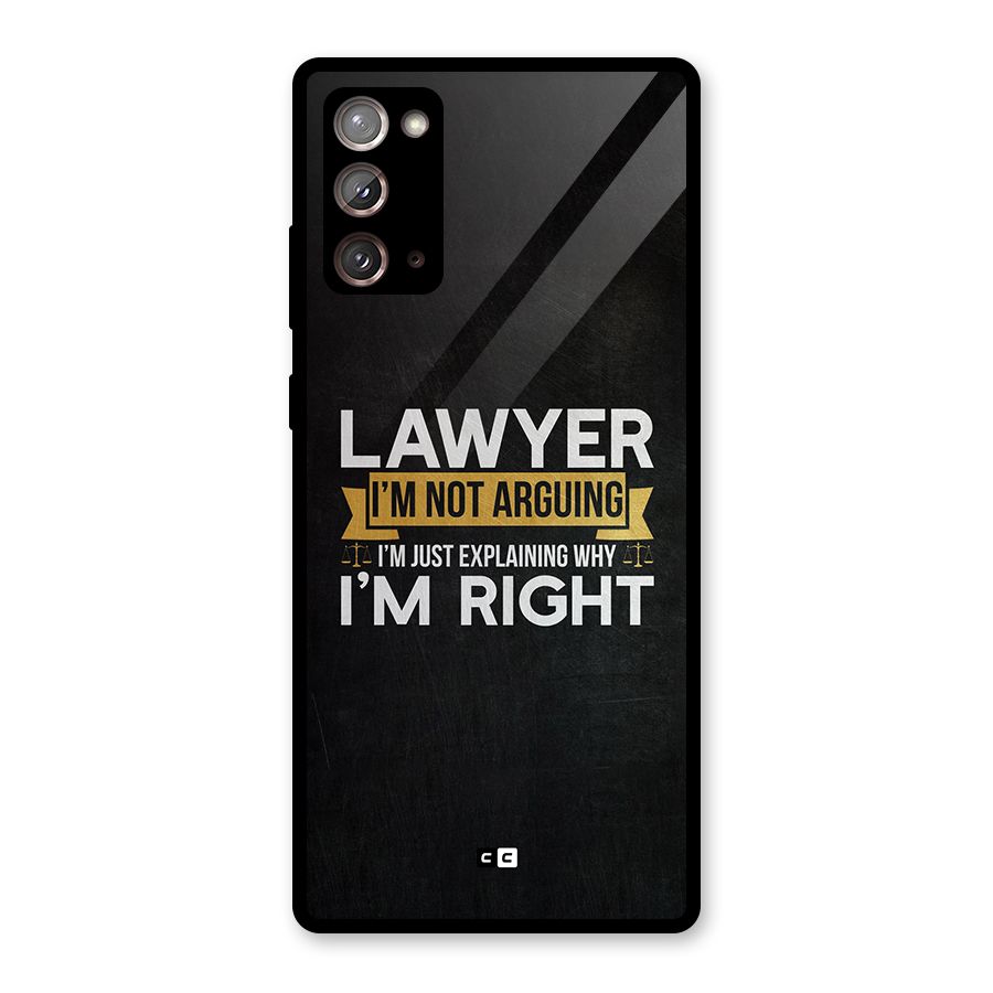 Lawyer Explains Glass Back Case for Galaxy Note 20