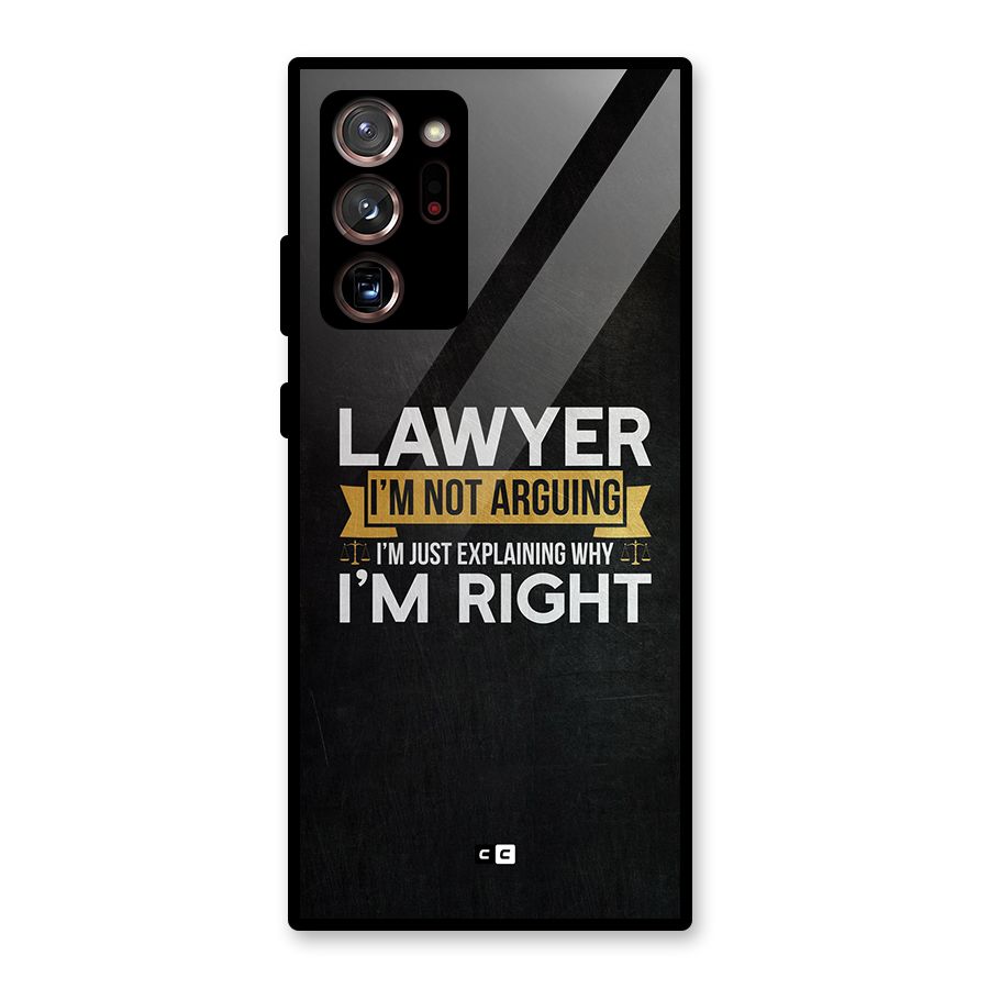 Lawyer Explains Glass Back Case for Galaxy Note 20 Ultra 5G