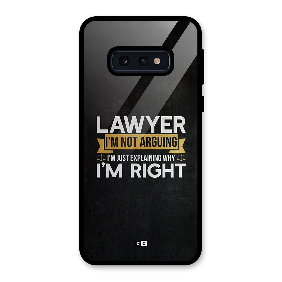 Lawyer Explains Glass Back Case for Galaxy S10e