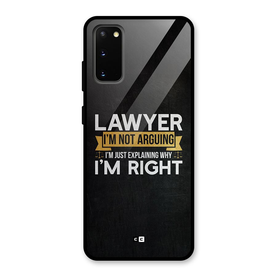 Lawyer Explains Glass Back Case for Galaxy S20