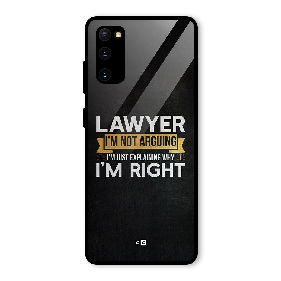 Lawyer Explains Glass Back Case for Galaxy S20 FE 5G