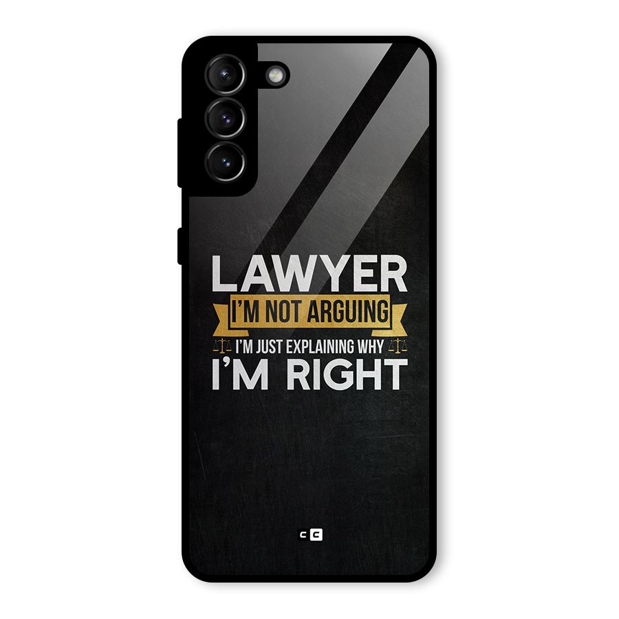 Lawyer Explains Glass Back Case for Galaxy S21 Plus