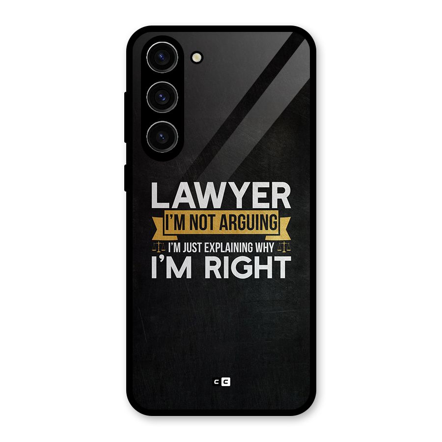 Lawyer Explains Glass Back Case for Galaxy S23 Plus