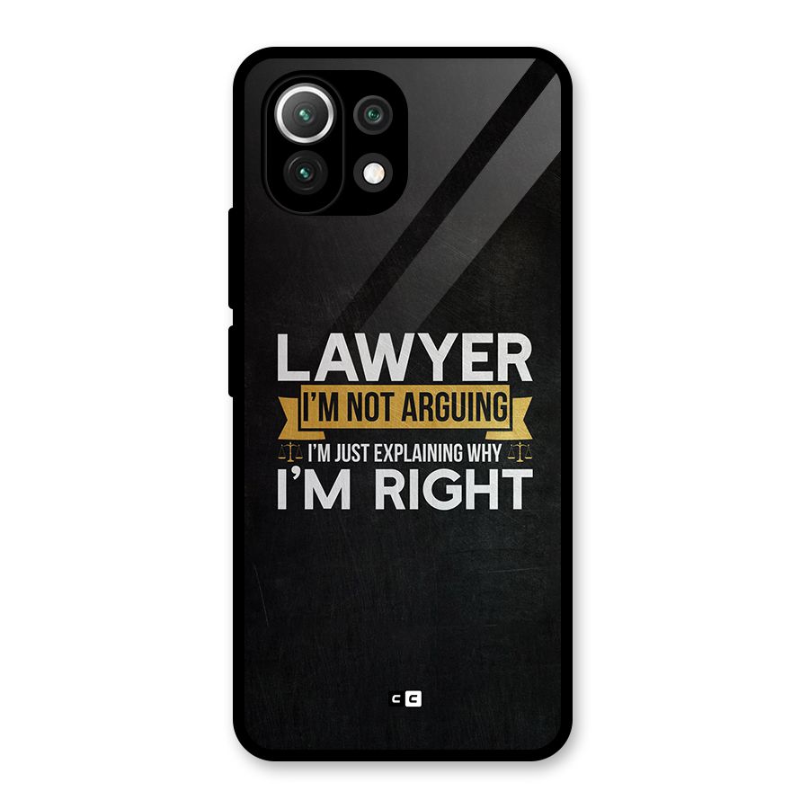 Lawyer Explains Glass Back Case for Mi 11 Lite