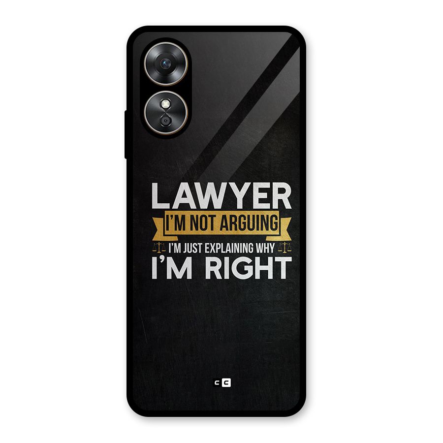 Lawyer Explains Glass Back Case for Oppo A17